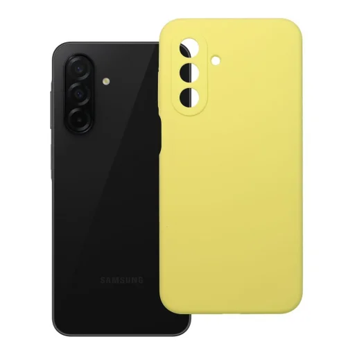 Silikónové 2mm puzdro SAMSUNG A26 5G citrónovo žlté - 5