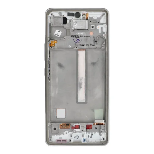 ServicePack LCD Kijelző SAMSUNG A53 5G A536B GH82-28024B Fehér - 2