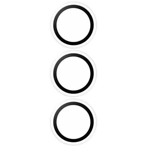 SAFE by PanzerGlass kameravédő gyűrű Samsung Galaxy S25 átlátszó edzett üveg - 3