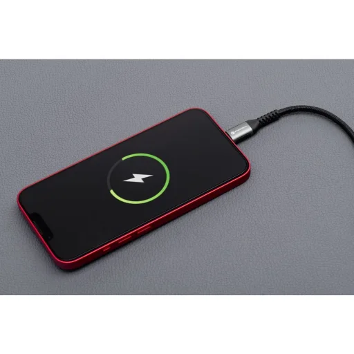 FORCELL F-ENERGY C257 kábel USB A - Lightning 2,4A 12W Cafule 2 m fekete - 17