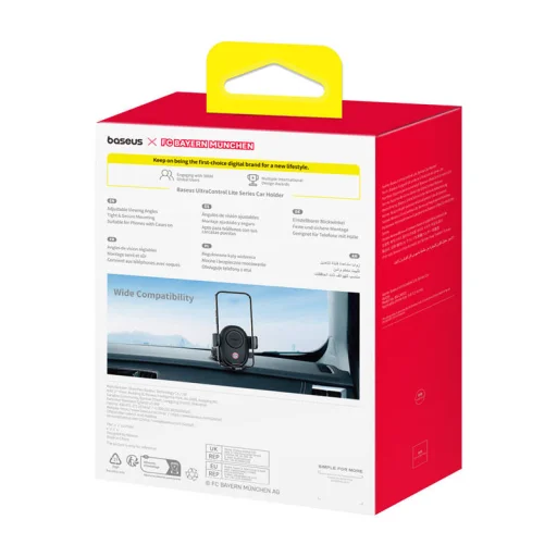 Baseus UltraControl autós tartó (fekete) Bayern Edition - 5