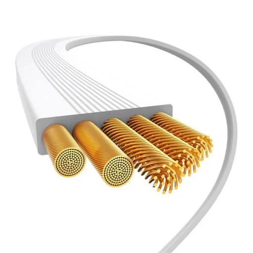 Baseus Free2Pull C kábel C-re 100W (fehér) Bayern Edition - 4