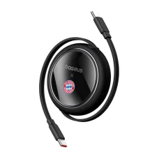 Baseus Free2Pull C-C 100W 1m (fekete) Bayern Edition kábel