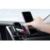 Baseus autós tartó 15W-os töltővel (fekete) Bayern kiadás, szellőzőre, műszerfelra thumbnail