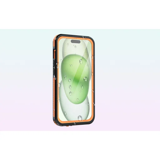 Telesin vízálló tok iPhone 15-höz - 4