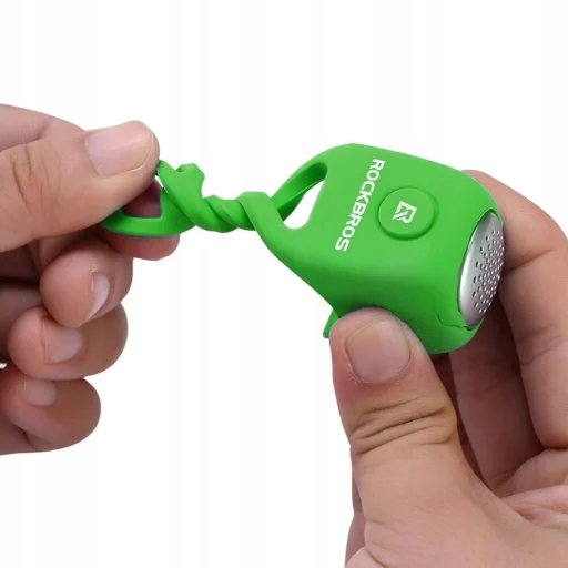 Rockbros CB1709GN elektronikus kerékpáros csengő - zöld - 5