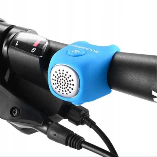 Rockbros CB1709BU elektromos kerékpáros csengő - kék - 2