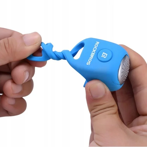 Rockbros CB1709BU elektromos kerékpáros csengő - kék - 5