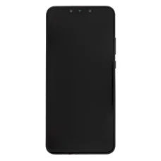 LCD kijelző + érintőpanel + elülső borítás Huawei Nova 3 fekete