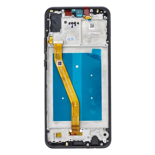 LCD kijelző + érintőpanel + elülső borítás Huawei Nova 3 fekete - 2