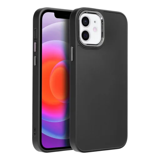 FRAME tok iPhone 12 / 12 Pro fekete tok - 5