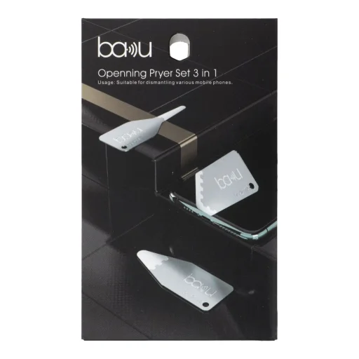 Nyitószerszám BAKU BA-217 - készlet 3 darabos - 6