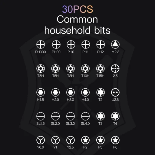 UF-TOOLS - Precíziós csavarhúzó készlet 32 az 1-ben - 9
