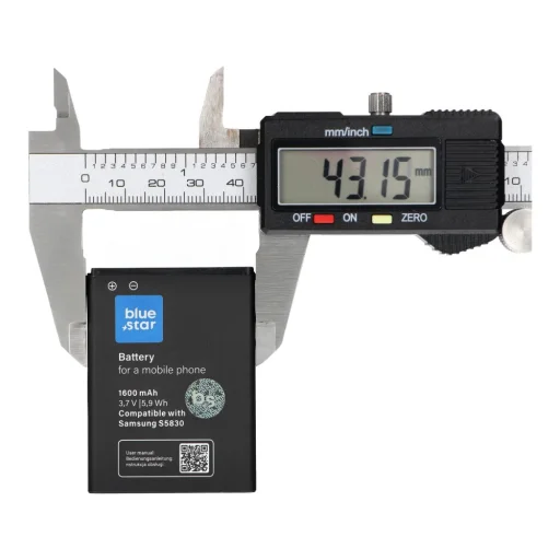 BLUE STAR PREMIUM akkumulátor SAMSUNG S5830 Galaxy Ace / Galaxy Gio S5670 1600 mAh - 3