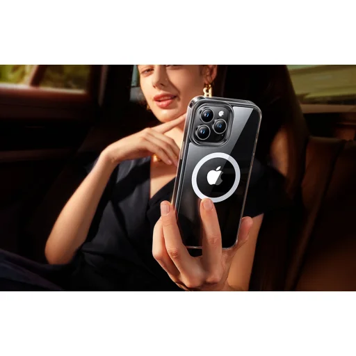 Torras Diamond Clear-Mag iPhone 15 Pro tok (átlátszó) - 4