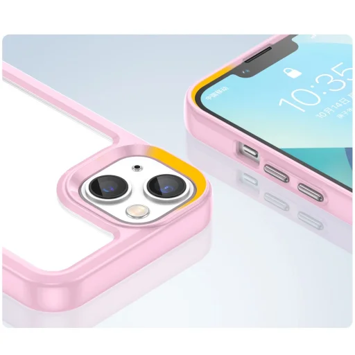 Outer Space Case iPhone 14 Plus tok, rózsaszín - 6