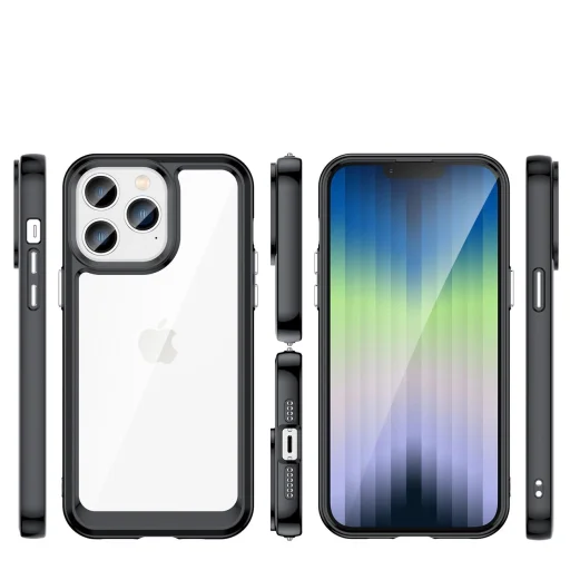 Outer Space fekete tok iPhone 14 Pro Max - 2