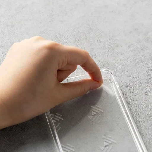 Ringke Fusion Design Páncélozott Tok zselés kerettel iPhone 14 Plus-hoz átlátszó (Virágos) - 14