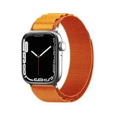 Szíj Alpine acél csattal Apple Watch 38/40/41 mm - narancssárga