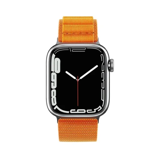 Szíj Alpine acél csattal Apple Watch 38/40/41 mm - narancssárga - 2
