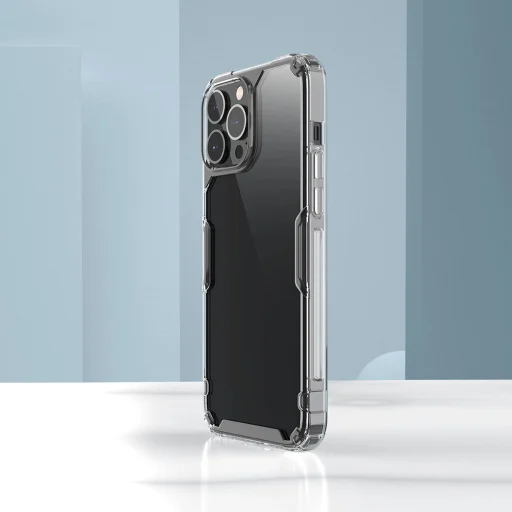 Nillkin Nature Pro iPhone 14 Pro Max tok, kék páncélozott tok - 20