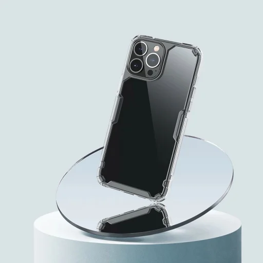 Nillkin Nature Pro iPhone 14 Pro Max tok, kék páncélozott tok - 9