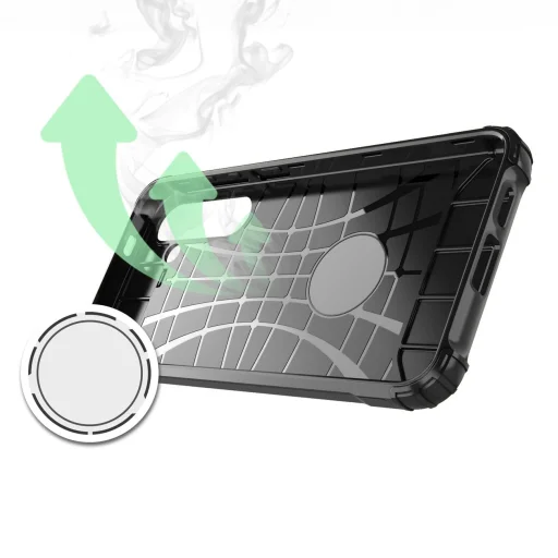 Hybrid Armor tok Samsung Galaxy S24+ páncélozott - fekete - 6