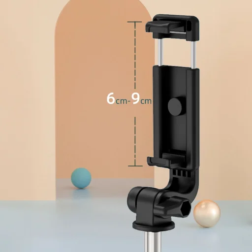 Selfie bot WRY1S teleszkópos állvány 0,7m telefonhoz - fekete - 19