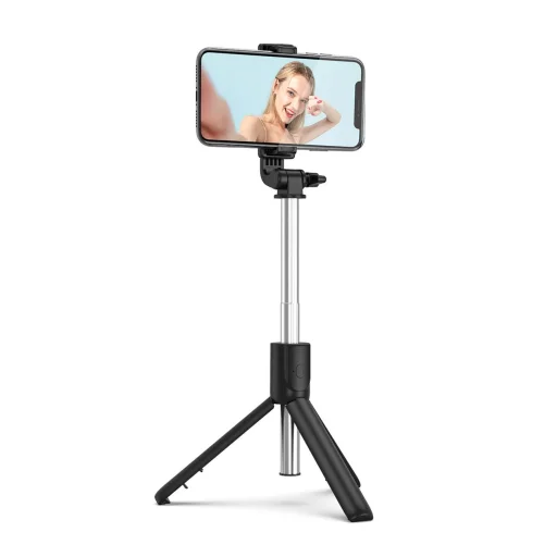 Selfie bot WRY1S teleszkópos állvány 0,7m telefonhoz - fekete - 5