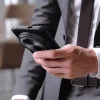 Nillkin CamShield Prop Leather Mágneses tok Xiaomi 14 Ultra - fekete thumbnail