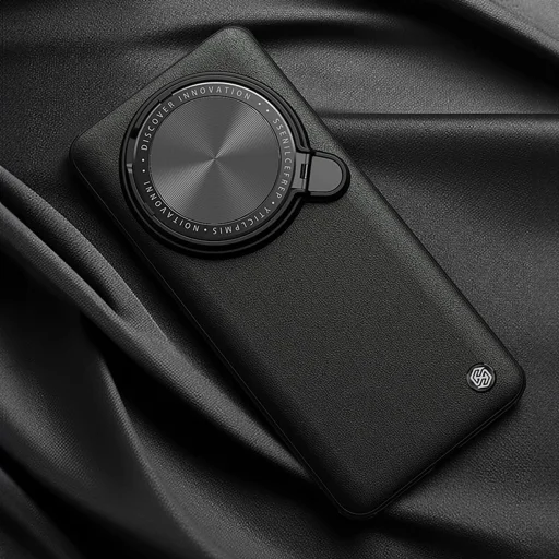 Nillkin CamShield Prop Leather Mágneses tok Xiaomi 14 Ultra - fekete - 13