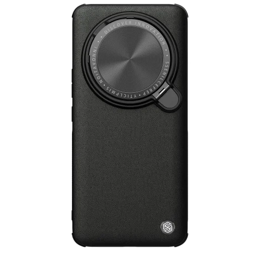 Nillkin CamShield Prop Leather Mágneses tok Xiaomi 14 Ultra - fekete - 1