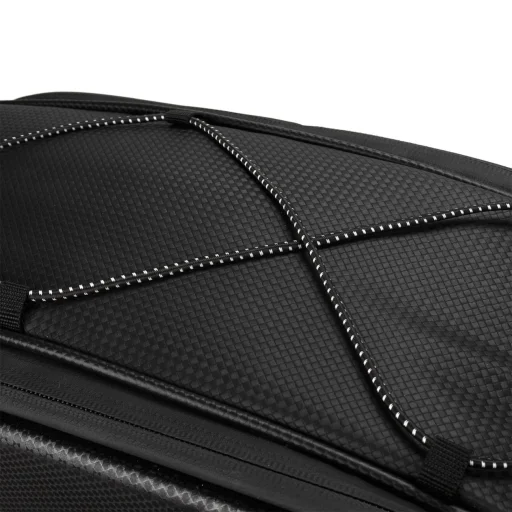 WYA36Y7S Biciklis csomagtartó táska hosszú pánttal és bővíthető oldalzsebekkel - Fekete - 17