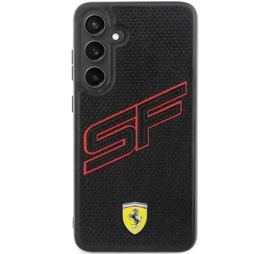 Ferrari Big SF Perforated tok Samsung Galaxy S24+ - fekete - 3