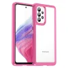 Külső űr tok Samsung Galaxy A53 5G-hez rugalmas kerettel rózsaszín tok thumbnail
