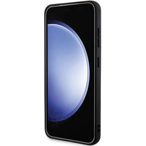 Ferrari Forró Bélyegző V Vonalas MagSafe Samsung Galaxy S24+ fekete tok - 5