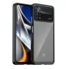 Outer Space tok Xiaomi Poco X4 Pro 5G-hez, fekete rugalmas kerettel - 2