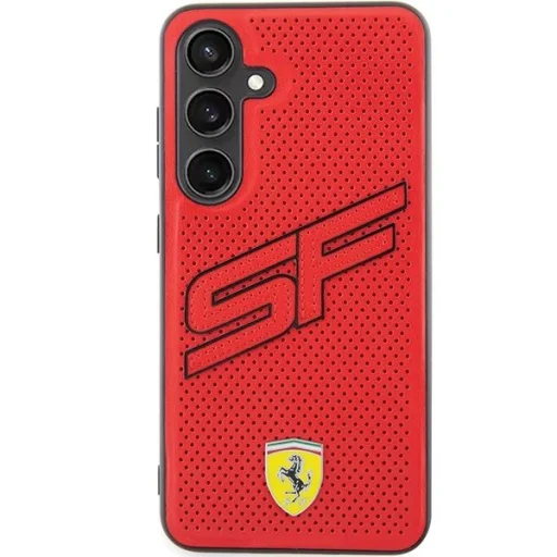 Ferrari Big SF Perforated tok Samsung Galaxy S24 Plus - piros - 3