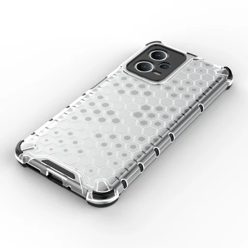 Xiaomi Redmi Note 12 5G / Poco X5 5G Honeycomb páncélozott hibrid fekete tok - 13