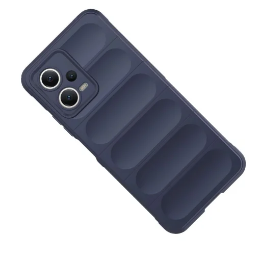 Magic Shield tok Xiaomi Redmi Note 12 5G / Poco X5 5G Rugalmas Páncél Tok Kék - 6