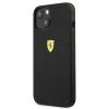 Ferrari FESSIHCP13MBK iPhone 13 6.1" fekete/fekete szilikon tok thumbnail