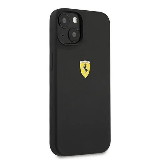 Ferrari FESSIHCP13MBK iPhone 13 6.1" fekete/fekete szilikon tok - 4