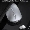 Yesido számítógépes egér KB15 vezeték nélküli fehér thumbnail
