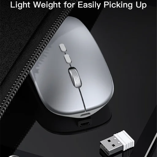 Yesido számítógépes egér KB15 vezeték nélküli fehér - 12