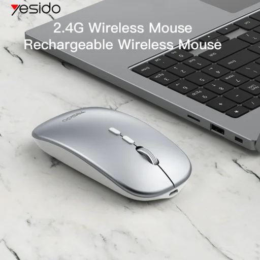 Yesido számítógépes egér KB15 vezeték nélküli fehér - 5