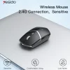 Yesido számítógépes egér KB16 vezeték nélküli fekete thumbnail