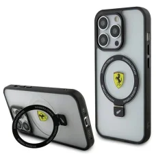 Ferrari FEHMP15LUSCAH iPhone 15 Pro 6.1" átlátszó kemény tok Ring Stand 2023 Collection MagSafe tok