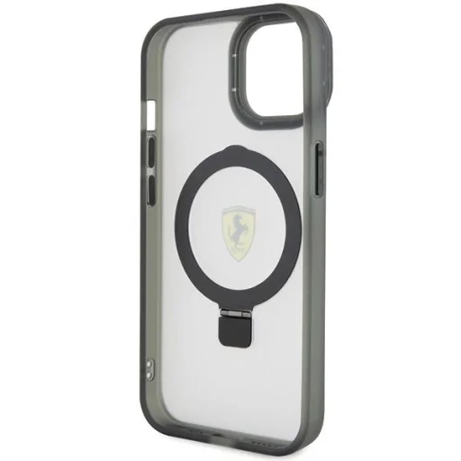 Ferrari FEHMP15SUSCAH iPhone 15 6.1" átlátszó kemény tok Ring Stand 2023 Kollekció MagSafe tok - 7
