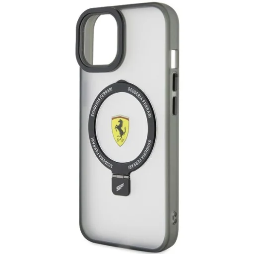 Ferrari Ring Stand 2023 Collection MagSafe tok iPhone 15 Plus / 14 Plus - Fekete - 6