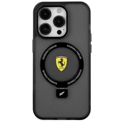Ferrari Ring Stand 2023 Collection MagSafe tok iPhone 15 Plus / 14 Plus - Fekete - 3